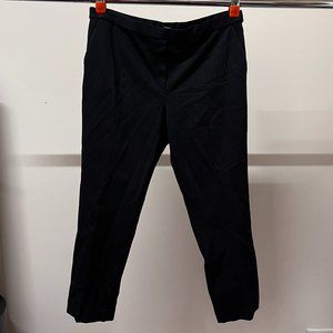 Theory Pinstripe Trousers Sz 16 NWT